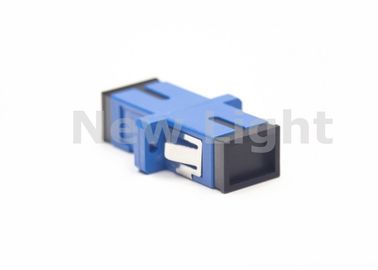Simplex azul del solo modo del adaptador de la fibra óptica del SC del color para la fibra al hogar