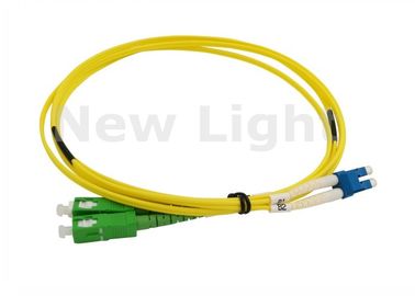 Cable de fribra óptica bajo del SC LC de la pérdida de inserción, cordón de remiendo de la fibra de 3M para CATV