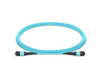 base óptica masculina y femenina 8/12 del cordón de remiendo del cable de la fibra MPO MTP de MPO-MPO/32