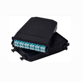 casetes del módulo de 12core 24core MPO/MTP para los recintos ópticos del chasis de los paneles de remiendo de la fibra de MPO MTP