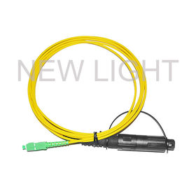 Conector de fibra óptica modificado para requisitos particulares de la fibra H del cordón de remiendo de Ftta PVC/LSZH Ip68