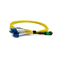 El remiendo bajo de la fibra del pleno MTP MPO de la pérdida de inserción telegrafía el cable del PVC 3.0m m MPO