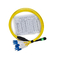 El remiendo bajo de la fibra del pleno MTP MPO de la pérdida de inserción telegrafía el cable del PVC 3.0m m MPO