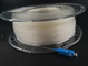 Cordón de parche de fibra óptica transparente de modo único 100m