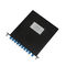 Módulo duro del canal CWDM Mux Demux de los componentes 8 de la fibra óptica de la caja metálica con el conector