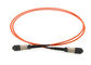 MPO al cable 8/12/24 bases del tronco MPO MTP del cordón de remiendo de MPO de la fibra