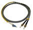 Cordón de remiendo acorazado de la fibra óptica ST de 62.5/125 milímetros que condiciona el conector del LC del solo modo