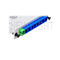 Divisor de la fibra óptica 8 del SC LC 1, tipo de pequeñas pérdidas divisor del casete del PLC de la fibra óptica
