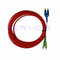 El SC/el Lc al cable a dos caras con varios modos de funcionamiento LSZH 3M del remiendo de la fibra óptica del Lc modificó para requisitos particulares