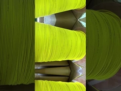 Naranja 3m Duplex Fibra óptica de parche de cable de modo único con retardo de inflamación