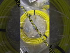 Cables ópticos de fibra óptica de modo único de 12 núcleos para interiores / cable de parche LC FC con buena durabilidad