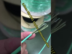 5M Multimodo FC Cordón de parche de fibra de PVC y LSZH 3.0 Diámetro de cable de fibra simple