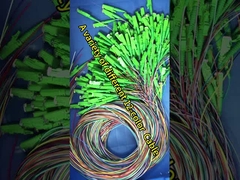 Topo suelto de 12 núcleos robusto de fibra de fibra de algodón de 0,9 mm