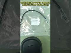 Cordones de conexión de Ethernet de velocidad UL certificado Cat6a cobre desnudo 24AWG*2*4P 7/0.20mm 100% probado