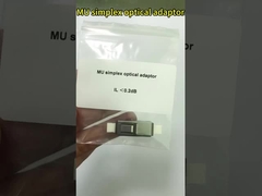 Adaptador simple verde SC fc de modo único para conexión sin fisuras