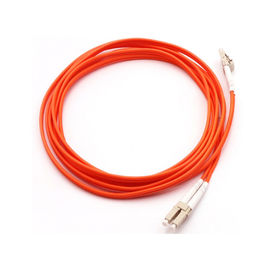 Cable de puente de fibra óptica durable de la fibra del cordón de remiendo LC a la aprobación del CPR del LC LSZH