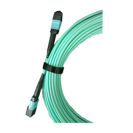 Cable de fribra óptica del pleno, MTP/MTP (MPO) 40/100 cordón de remiendo de G Mpo