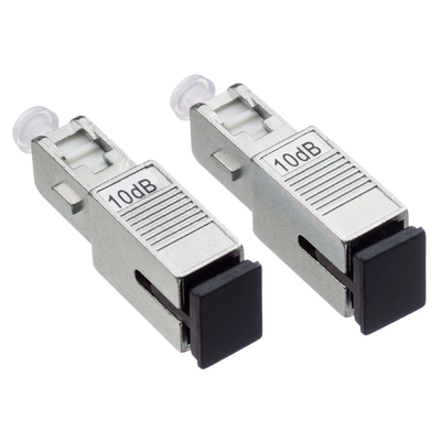 comprar 10dB modo del atenuador de la fibra óptica del ST FC UPC solo para la telecomunicación online manufacture