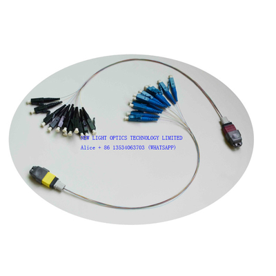 comprar 8 la base MTP femenino al LC telegrafía el tipo del modo del pleno OM4 de la polaridad B online manufacture