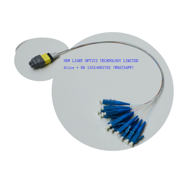comprar 12 24 plenos femeninos de la polaridad B del cable de la base OS2 OM3 OM4 MPO MTP online manufacture