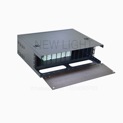 comprar Panel de parche de fibra óptica de 19 pulgadas y 24 puertos de conector SC para caja de distribución de fibra y ODF online manufacture