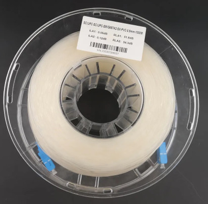 comprar Conector de conexión de fibra de 2 fibras multimodo con longitud de cable de 300 m online manufacture
