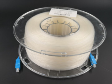 comprar Cordón de parche de fibra óptica transparente de modo único 100m online manufacture