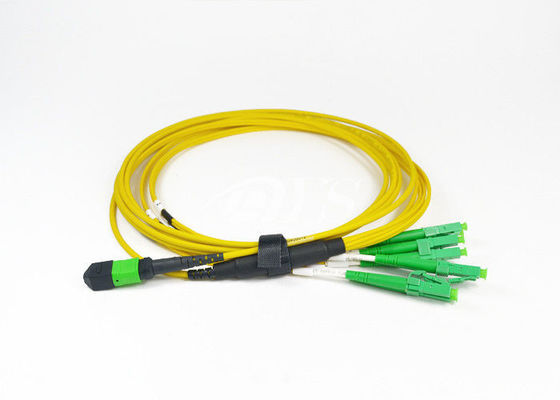 comprar Cable MPO MTP de 8 núcleos con pulido APC y longitud personalizada para redes de fibra óptica de alto rendimiento online manufacture