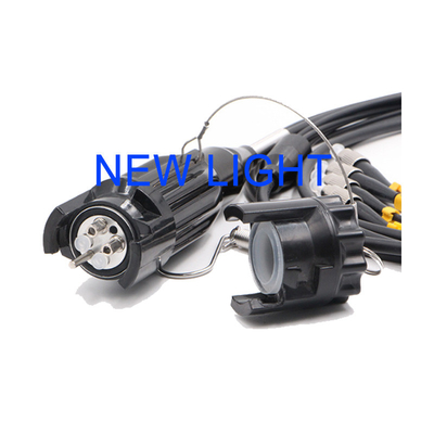 comprar 5.0mm / 7.0mm Cordón de parche de fibra óptica TPU / PVC Cable chaqueta de larga duración online manufacture