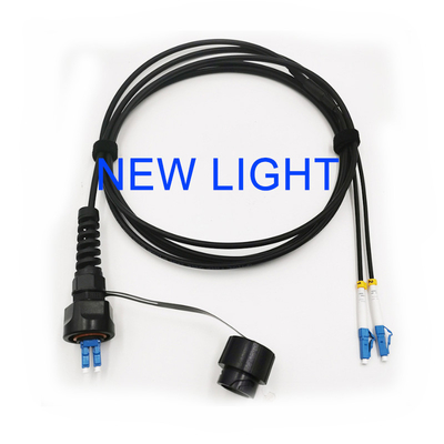 comprar ODVA MPO/APC G652D Cable de parche de fibra óptica a prueba de agua para FTTA CPRI RRU LTE online manufacture