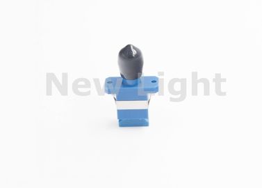 comprar SC plástico azul/del negro del color de la fibra óptica del adaptador SM SX del híbrido al adaptador de la fibra del ST online manufacture