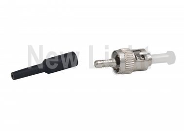 comprar Conectores de la fibra con varios modos de funcionamiento del ST, conector del ST de la fibra óptica de 0.9m m para las redes de área local online manufacture