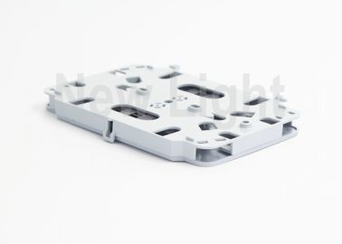 comprar Bandeja fácil del empalme de la fibra óptica de la base de la instalación 12, caja material de la terminación de la fibra del ABS online manufacture