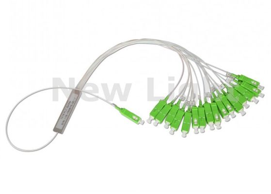 comprar 1x16 ABS Black Box Splitter de fibra óptica con cable de entrada de 3,0 mm para aplicaciones FTTX y FTTH online manufacture