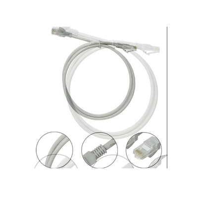 comprar Prueba 100% de continuidad de la red de cordón de parche con conectores dorados doble blindaje online manufacture
