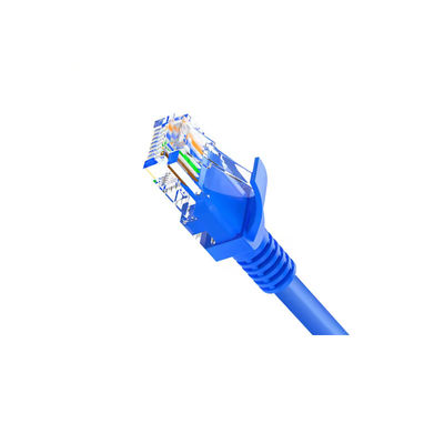 comprar Cable de parche doble blindado Cat7 STP con conectores dorados para redes de alta velocidad online manufacture