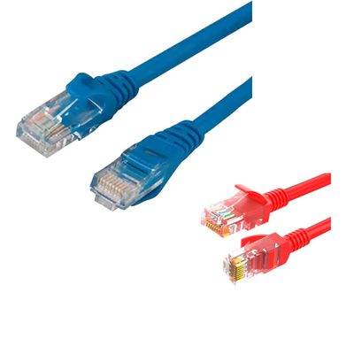 comprar Conector de cobre ultrapuro Cat7 de cordón de parche con chapa de oro certificado UL 100% Prueba de continuidad online manufacture