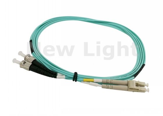 comprar LC-ST Multimode 50/125 Cordón de parche de fibra dúplex con conector UPC y cable de PVC online manufacture