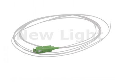 comprar cordón de remiendo de la fibra del solo modo de la coleta del SC del diámetro de la longitud los 0.9MM del 1.5M para la red de área local online manufacture