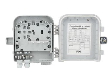 comprar Instalación fácil de la caja de la terminación de la base FTTH del adaptador 8 del SC UPC para el empalme de fibra óptica online manufacture