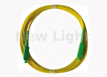 comprar SC fácil de Instalation diámetro del modelo 3.0m m del cable del remiendo de la fibra del SC al solo longitud de 1 metro online manufacture