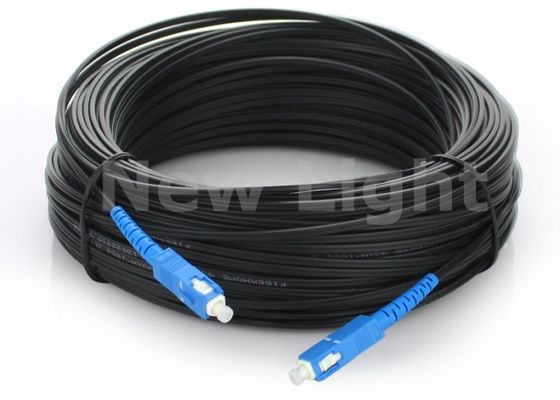 comprar Cable de conexión de fibra óptica SC de 100M de longitud con tipo de fibra G657A para uso en exteriores en redes FTTH online manufacture