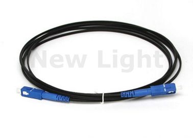 comprar modo del cordón de remiendo de la fibra óptica del SC de 3M solo, cable de descenso al aire libre de FTTH para el LAN online manufacture