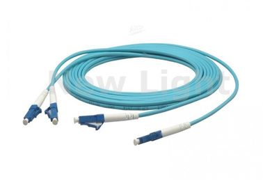 comprar 3M LC al cable de fribra óptica del LC, cable de fribra óptica a dos caras azul del solo modo OM3 online manufacture