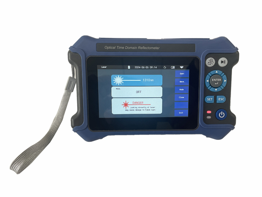 comprar OTDR 1310/1550nm portátil 3302k 16 en 1 pantalla táctil VFL OPM 26/24dB 100KM online manufacture