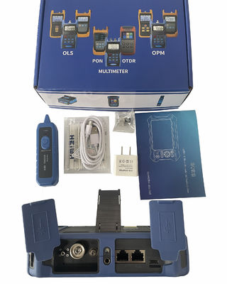 comprar 1310/1550nm Mini OTDR Reflectómetro óptico de dominio temporal con distancia de prueba de 5m-80KM y característica anticorrosión online manufacture