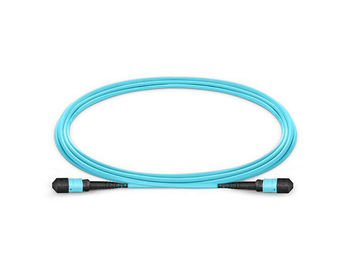 comprar base óptica masculina y femenina 8/12 del cordón de remiendo del cable de la fibra MPO MTP de MPO-MPO/32 online manufacture