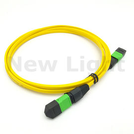 comprar 1 m MTP - cordón masculino/femenino de MTP de MPO MTP del cable del solo modo de la fibra de remiendo online manufacture