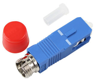 comprar FC al adaptador UPC de vivienda azul de la fibra del solo modo del SC que pule el uso de CATV online manufacture
