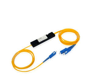 comprar Solo SC del divisor de la fibra óptica del modo 1 x 2/uso de sistema del PLC CATV/de FTTX del UPC online manufacture